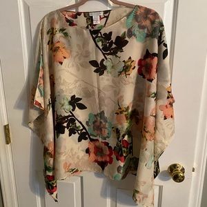 Floral Butterfly-style Blouse